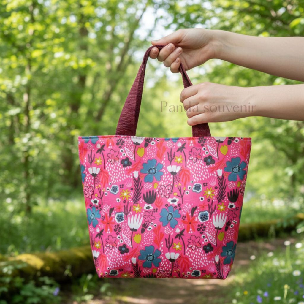 Souvenir Pernikahan Tas Jinjing Unik Tahan Air Ukuran 23x20x6Totebag Serba Guna