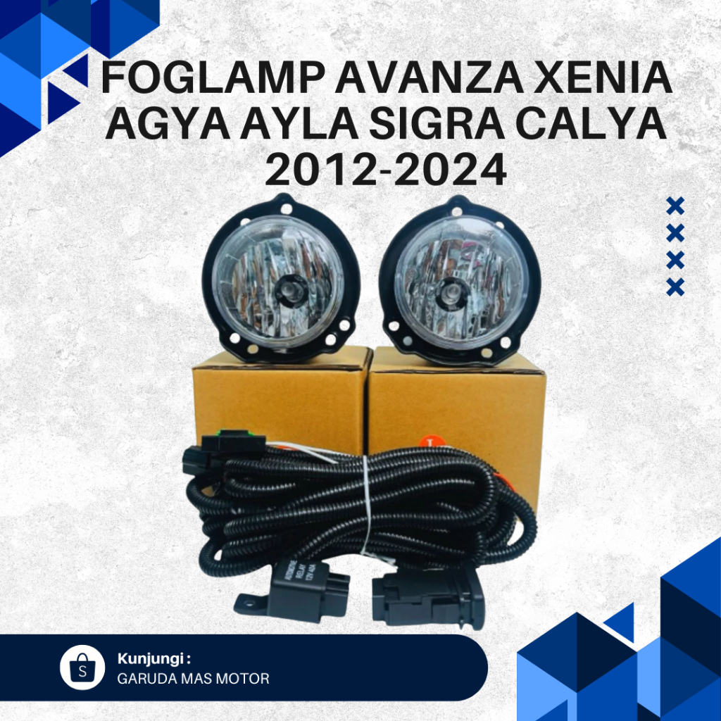 FOGLAMP AVANZA XENIA AGYA AYLA SIGRA CALYA ROCKY RAIZE 2012 - 2024