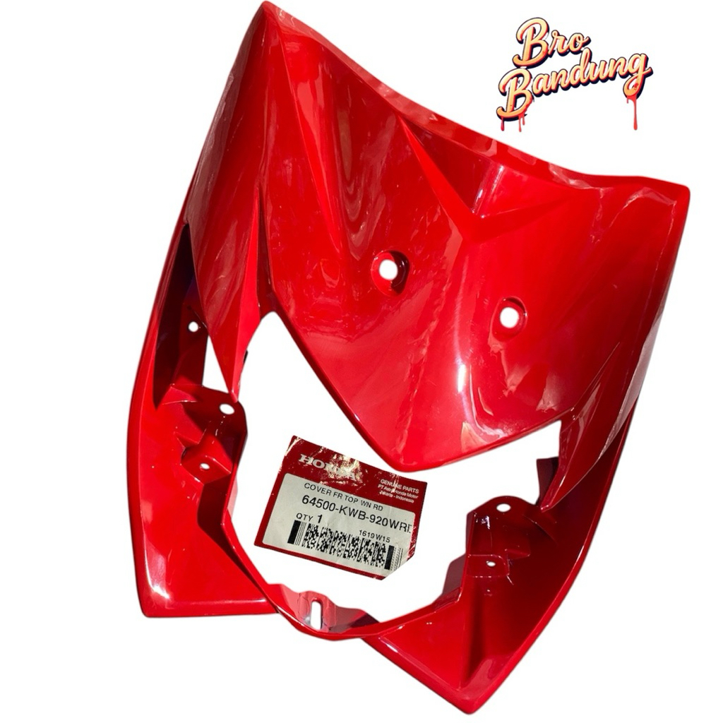 Panel Blade Merah | 64500KWB920WRD 100% ORI AHM dada dasi tameng depan lade 64500-kwb-920wrd