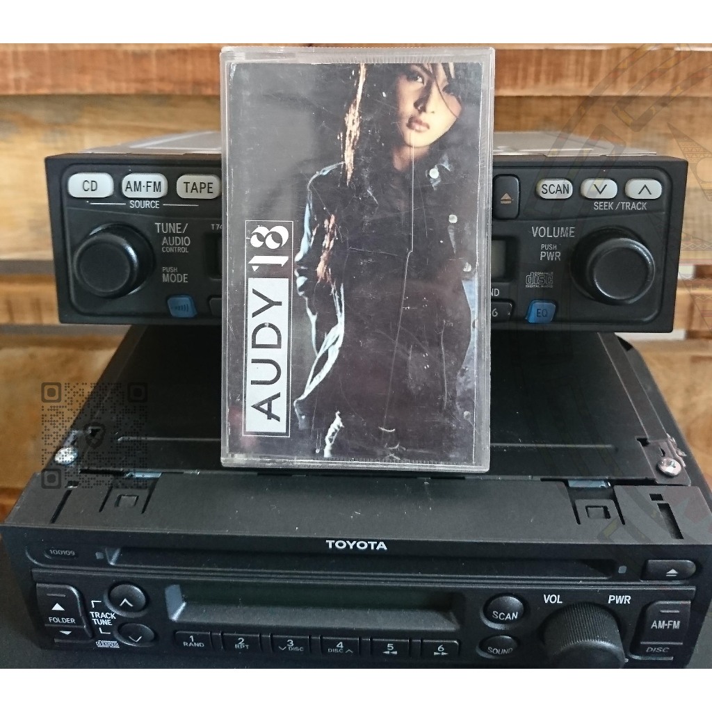 Kaset Audy 18 Cover Mulus Pita Baik Untuk Koleksi Musik