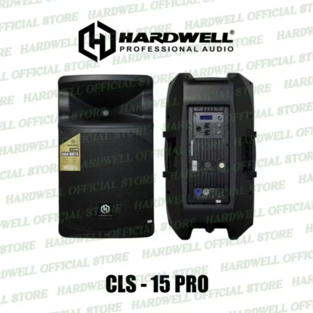 Speaker Aktif 15 Inch Hardwell CLS 15 PRO Original Active Speaker 15 Inch Hardwell