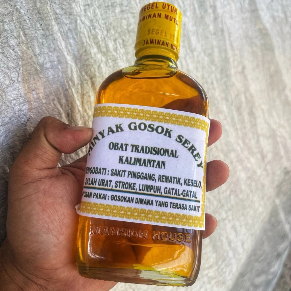 Minyak Sereh  Pengusir serangga kecoa anti nyamuk Aroma Terapi asli Kalimantan