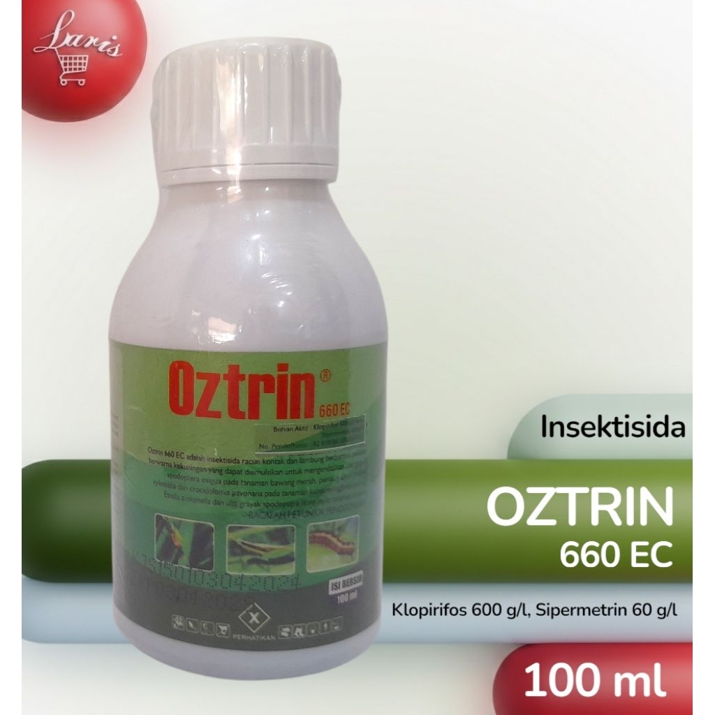 OZTRIN 660 EC - 100 ML ( KLORPIRIFOS + SIPERMETRIN )