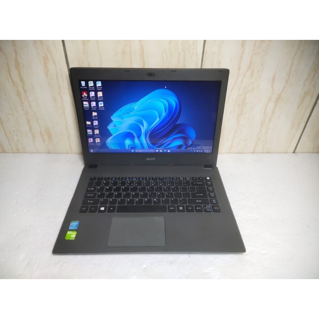 B72 Laptop Acer Aspire E5-473G Ram 16gb SSD 240gb core i7 gen5 Double VGA