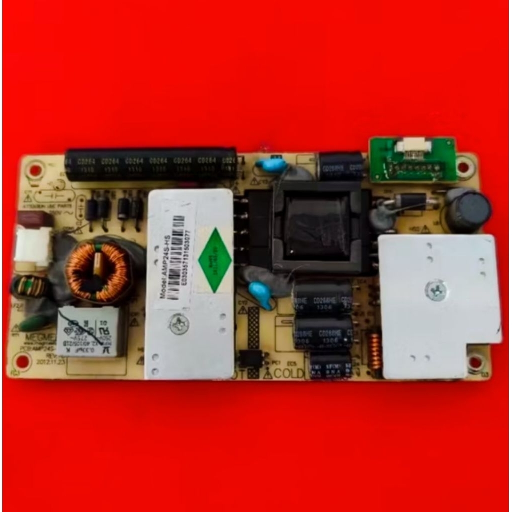 Power suplay ori regulator psu tv Polytron PLD 24D558 PLD24D558 PLD 24D552 original normal