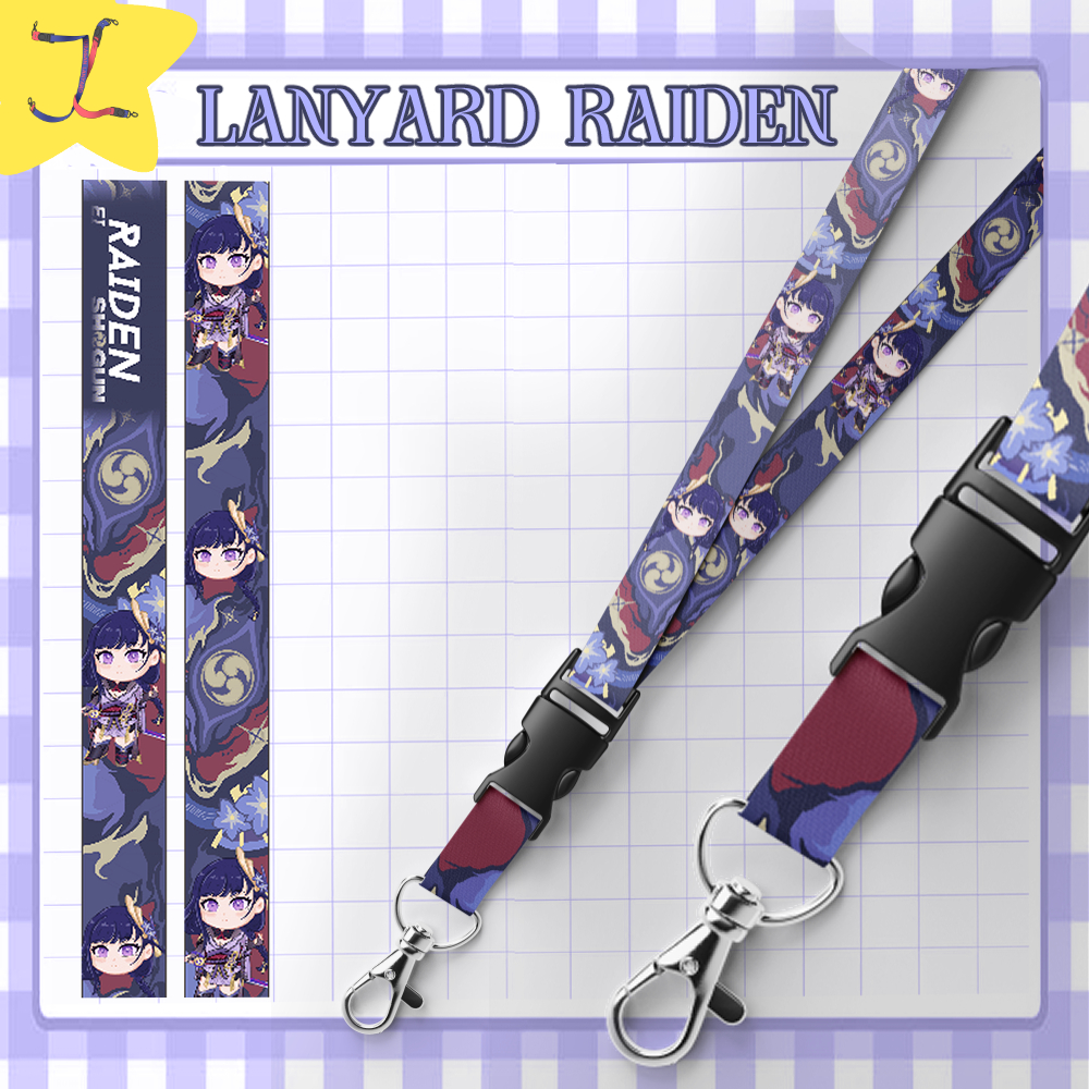 Lanyard Genshin Impact RAIDEN SHOGUN