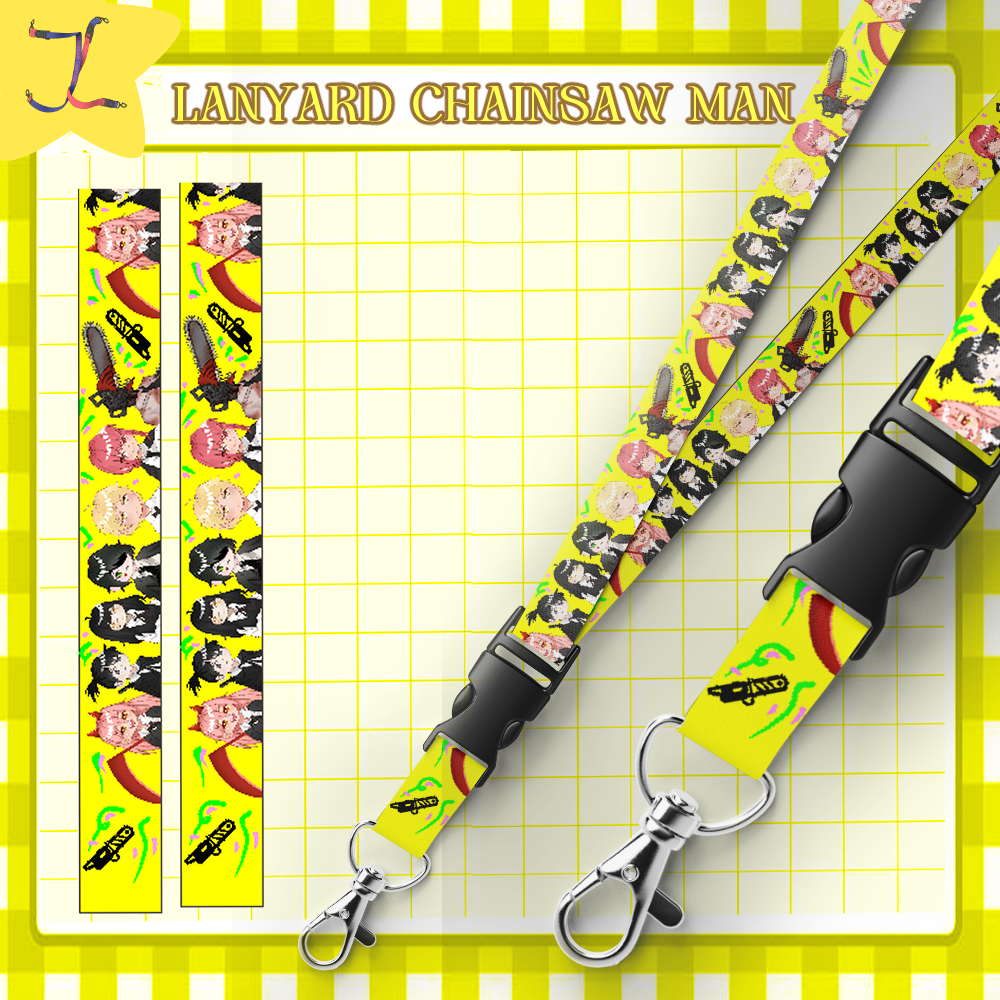 Lanyard Anime CHAINSAW MAN Chibi