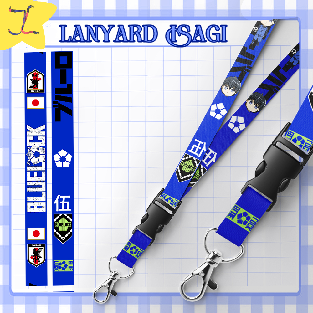 Lanyard Anime BLUE LOCK Isagi