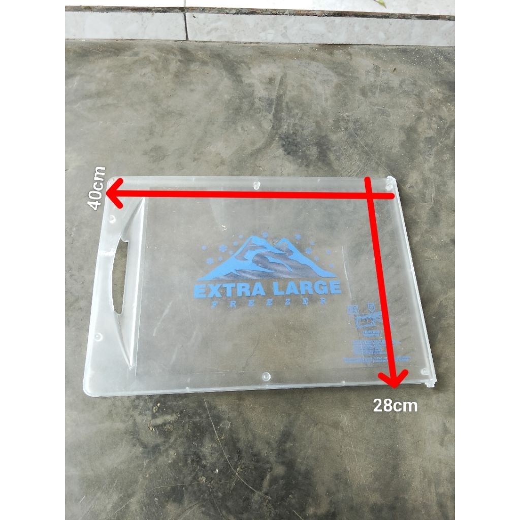 tutup freezer kulkas LG