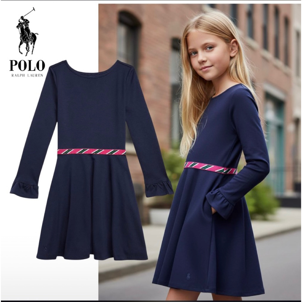 Dress Polo Ralph Anak Perempuan