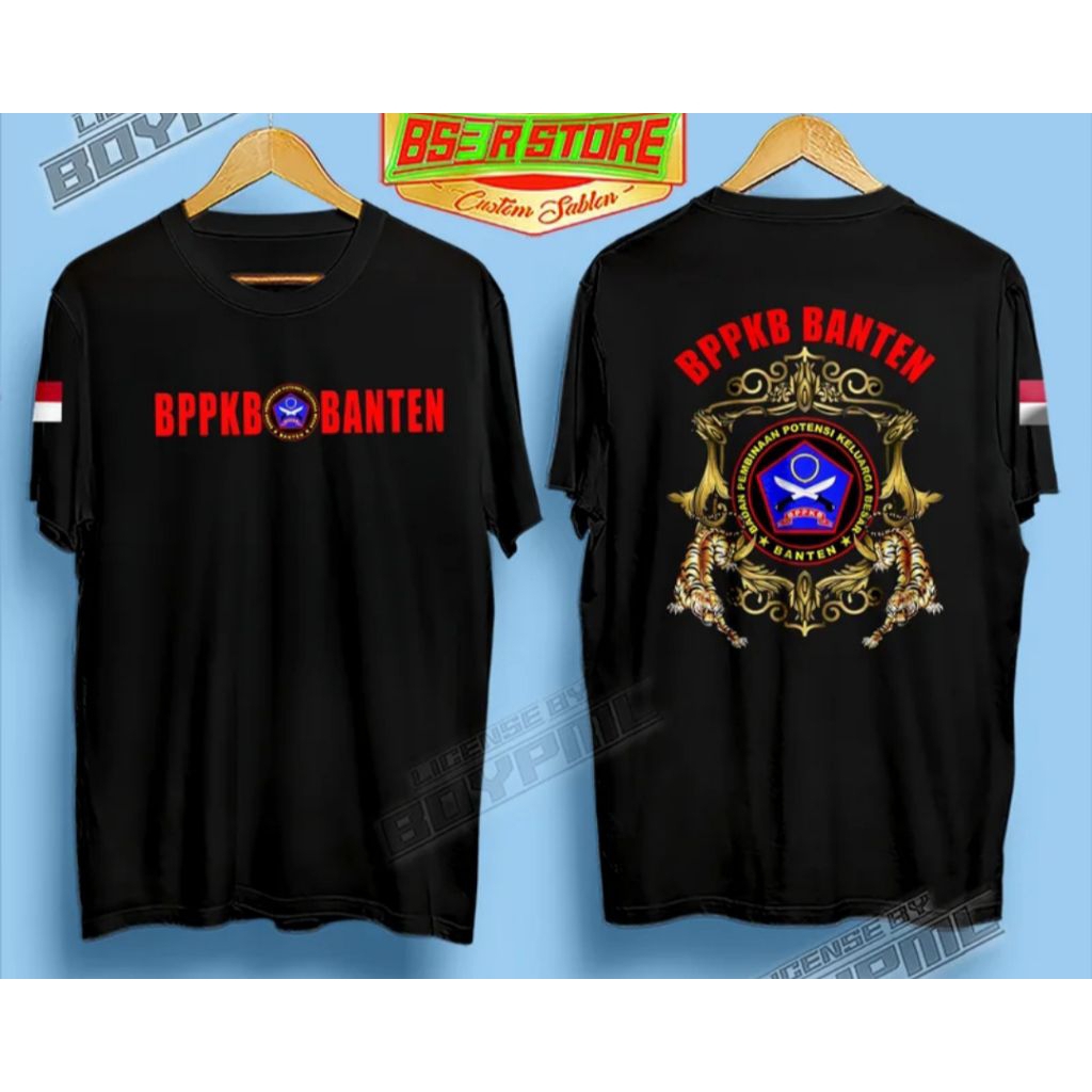 Kaos T-shirt BPPKB BANTEN Kaos Distro unisex