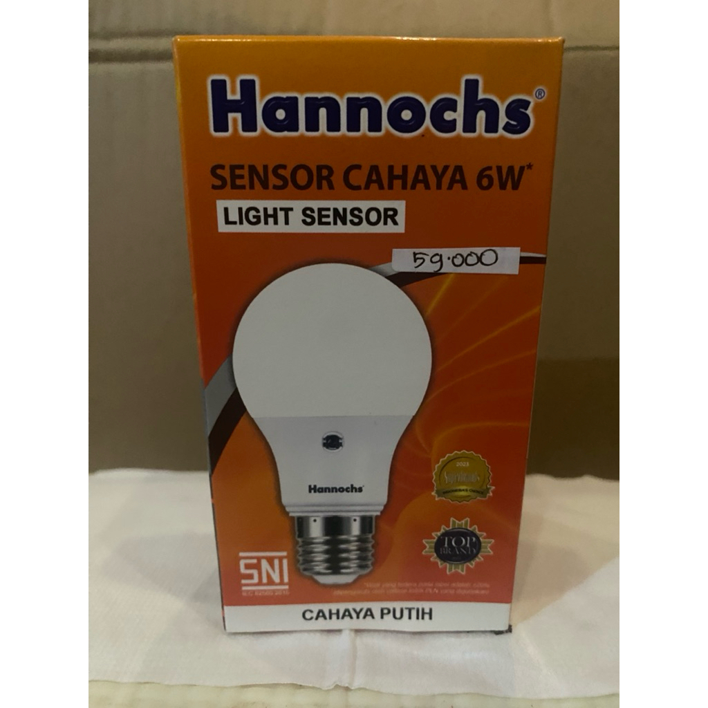 Lampu sensor Hannoch 6w