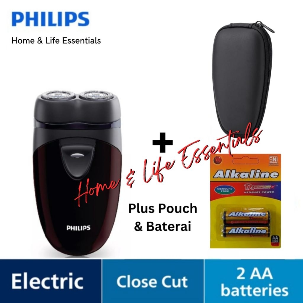 Philips Electric Shaver PQ206 Cukuran Kumis Jenggot Philips Alat Cukur Kumis Jenggot Philips