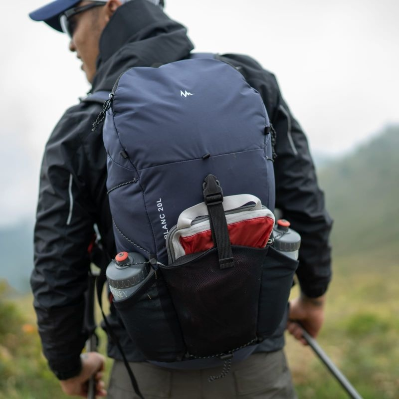 Mountaingeer foldable backpack BLANC 20 L series - Tas Gendong Lipat - Daypack lipat - foldable bag