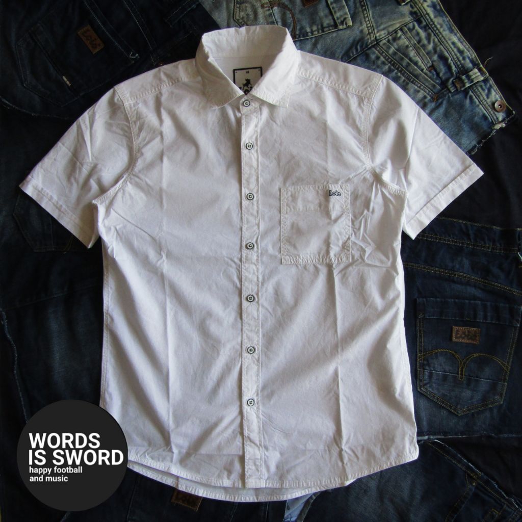 LOIS JEANS KEMEJA PUTIH SLIM FIT - KLS606 -