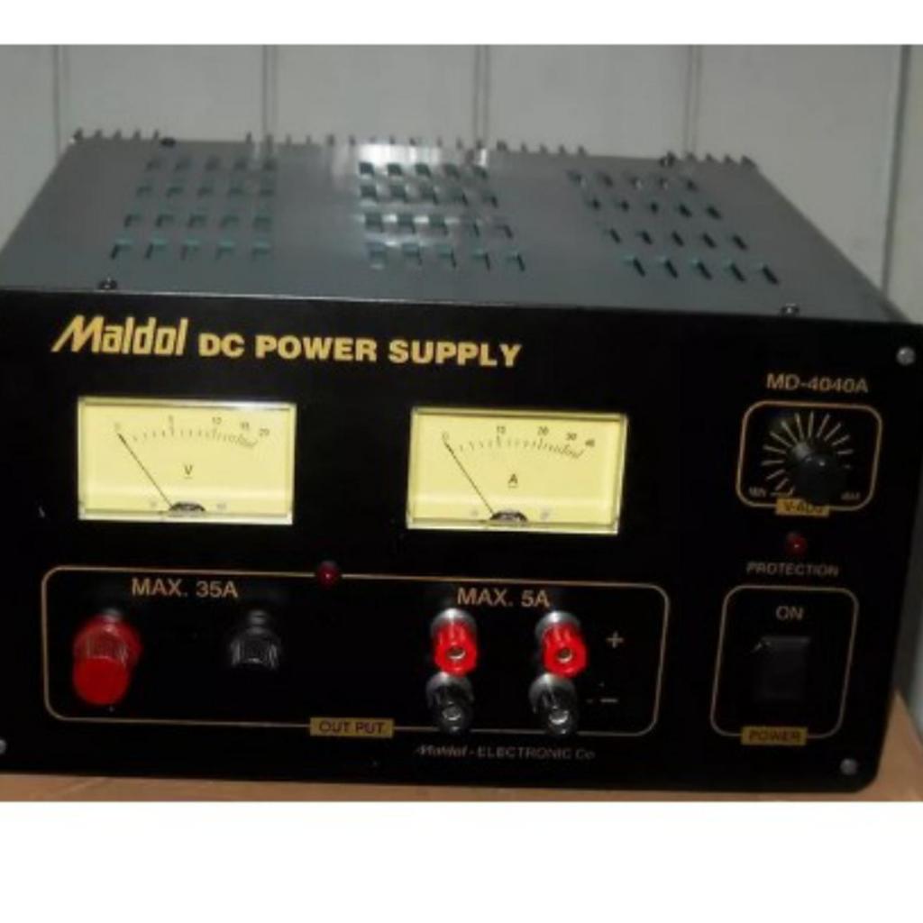 POWER SUPPLY MALDOL 40A POWER SUPLY SUPPLY DC MALDOL 40 AMPERE