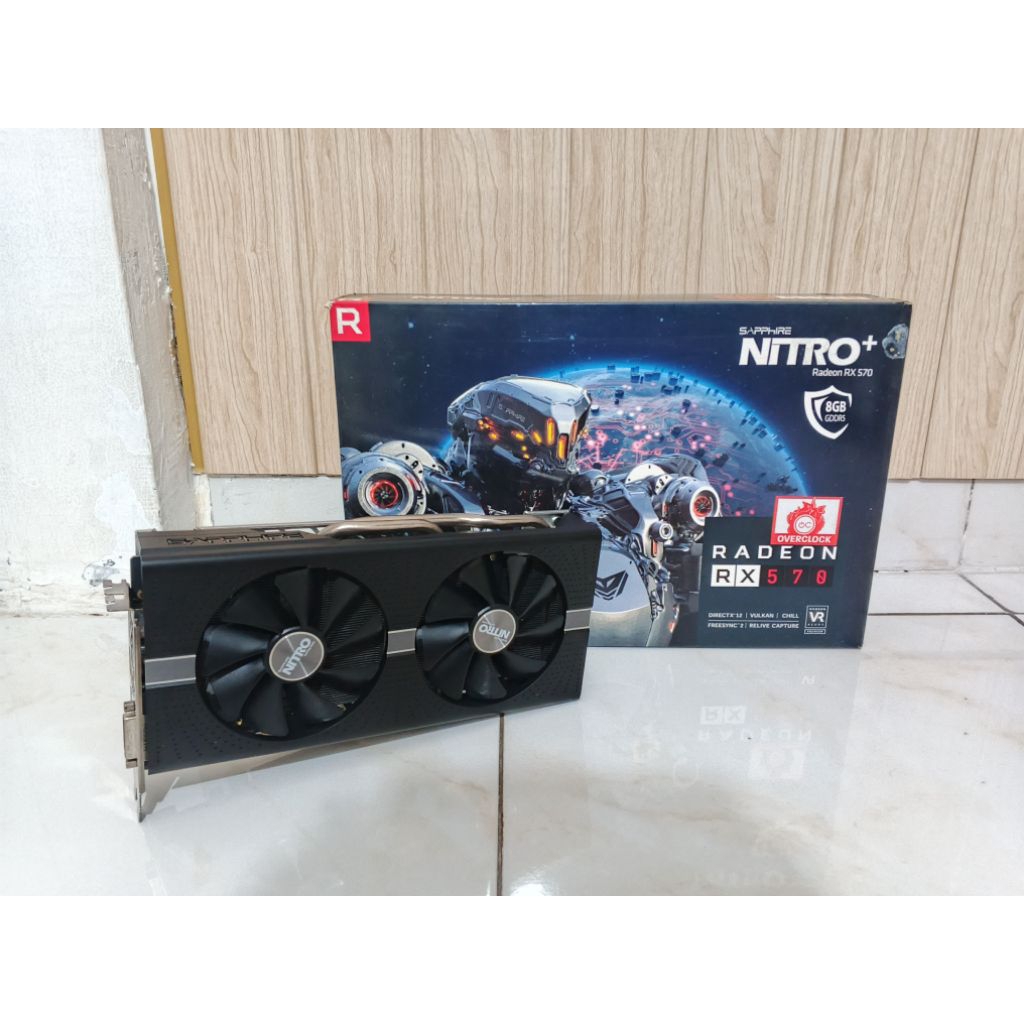 VGA AMD SAPPHIRE RADEON RX 570 8GB Nitro 256bit