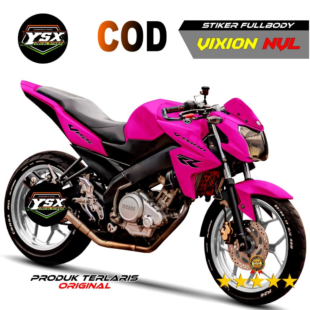 Decal Vixion New NVL Full Body Decal Vixion NVL Full Body Stiker Vixion NVL Full Body Design Polos