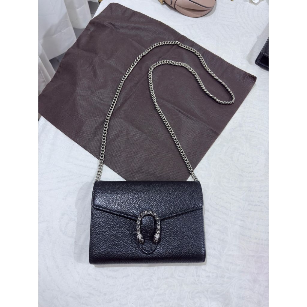 Gucci Dionysus Black Bag medium