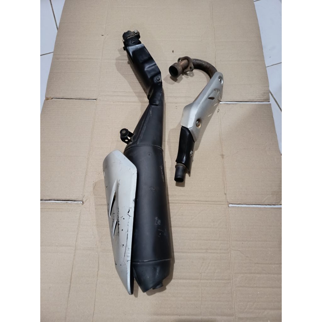 Knalpot Kenalpot Standar Ori Honda CRF 150L Original Knalpot Standar Honda CRF 150 L