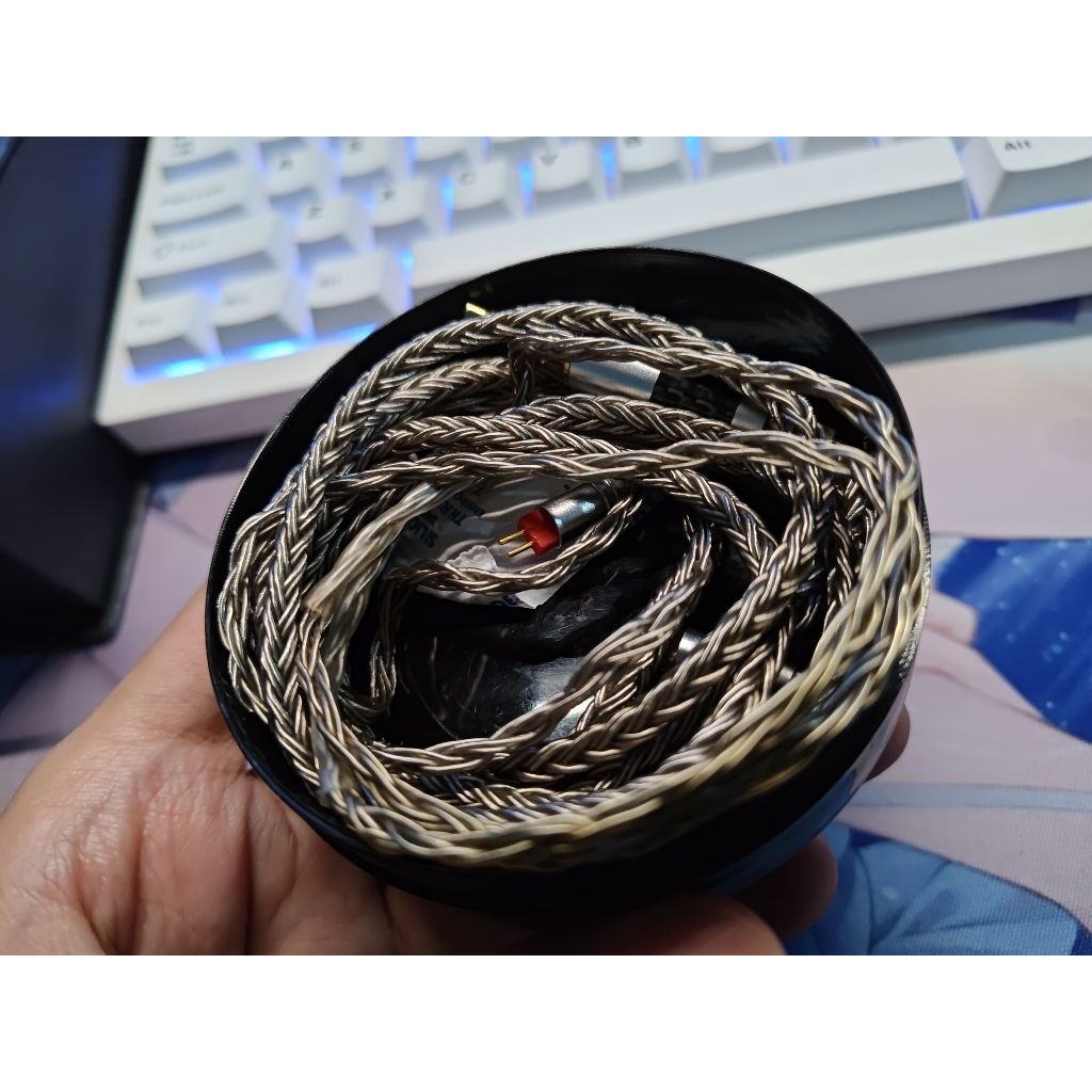 Kabel Tripowin Zonie IEM 2-pin dual pin - Gray (Used)