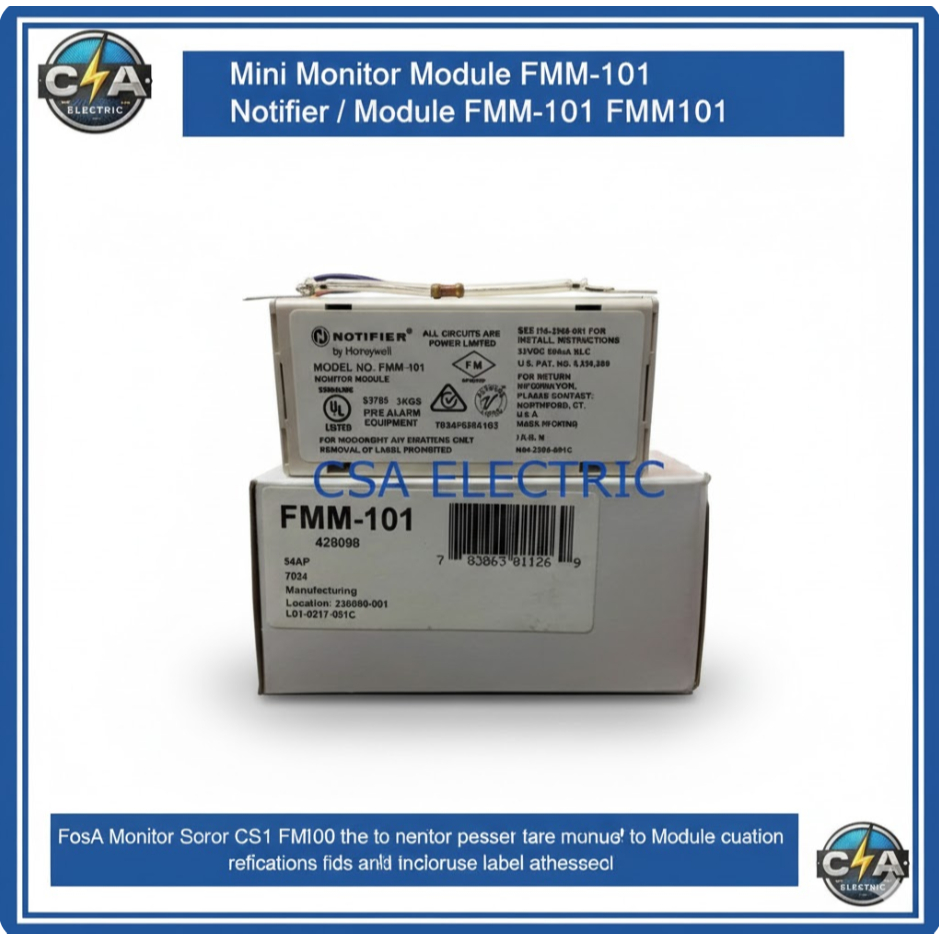 Mini Monitor Module FMM-101 Notifier / Module FMM-101 FMM101 Notifier Module FMM-101 Notifier Mini M