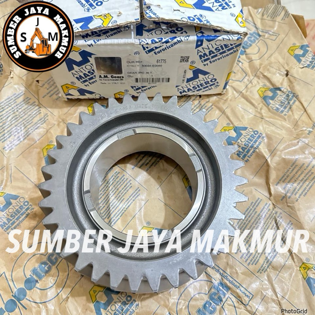 Gear 3RD / Gigi 3 / Euroricambi/M009/Hino 500 / 33034-E0080 / 33333-E0030