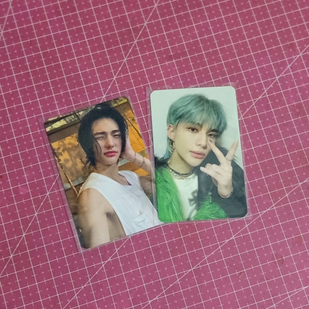 stray kids photocard hyunjin double side/ds noeasy 5star