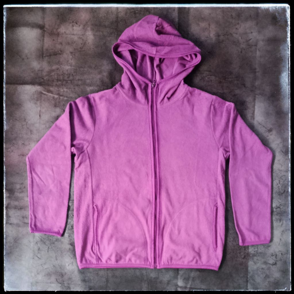 UNIQLO Jaket hoodie micro fleece polar size S