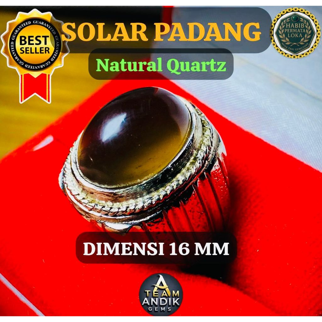 CINCIN BATU SOLAR PADANG/SOLAR SOLOK GIWANG SUPER QUART