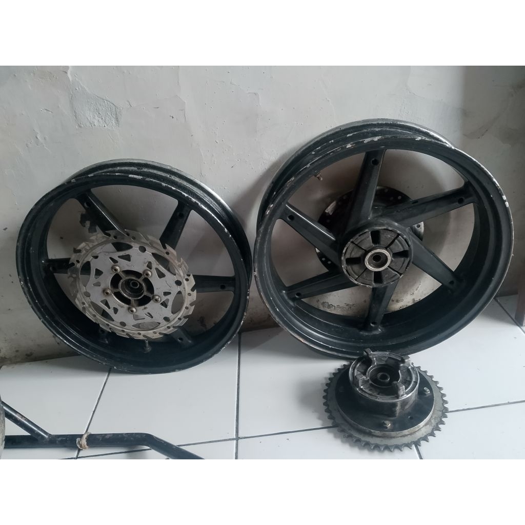 velg rossi tapak lebar cbr tiger vixion