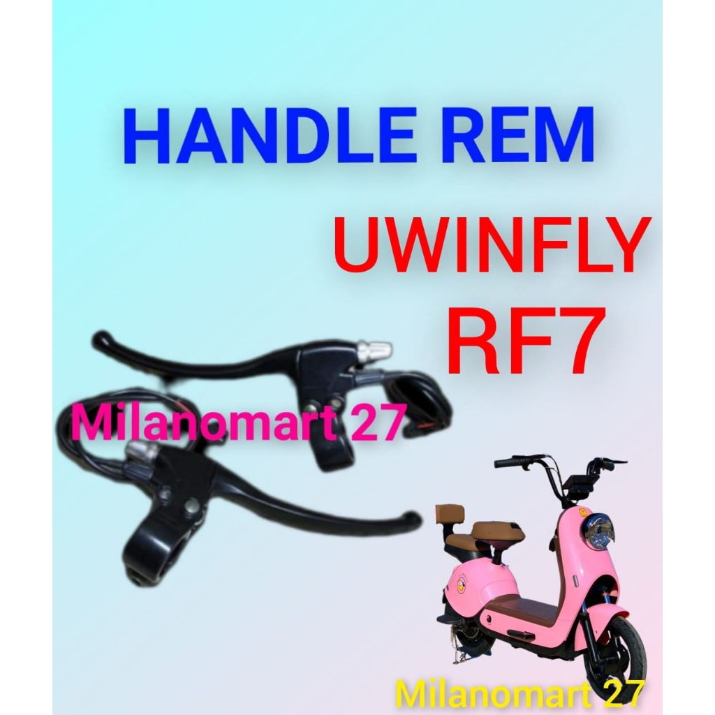 Handel rem sepeda listrik uwinfly RF7 handle rem sepeda listrik uwinfly rf7