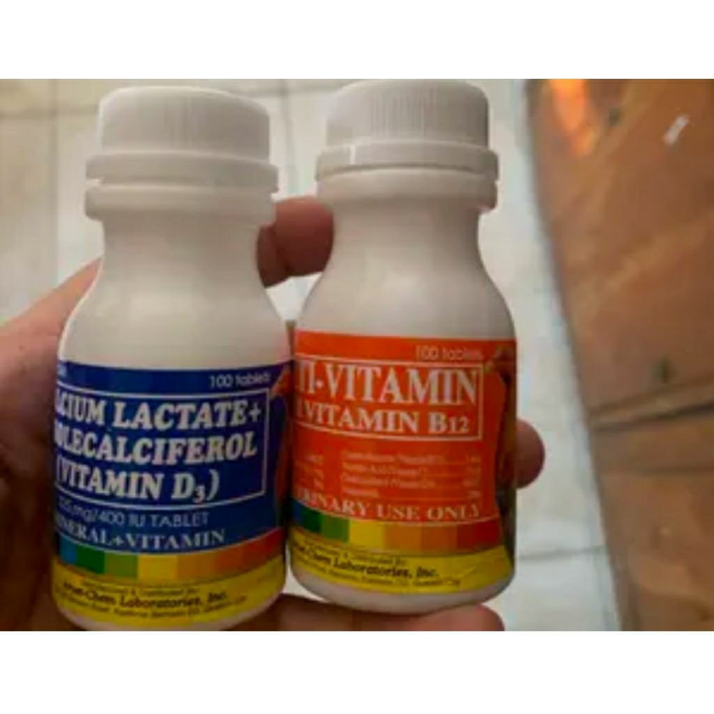 Calcium lactate plus Multivitamins untuk rawatan ayam laga