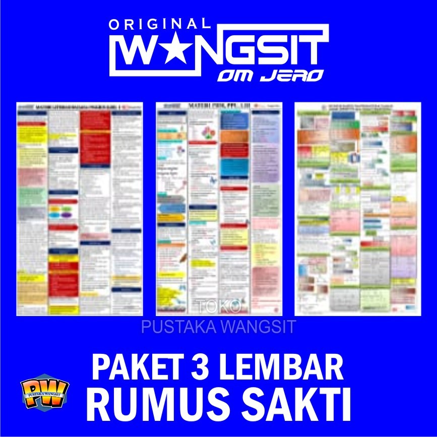 Buku Wangsit OM JERO UTBK SNBT PAKET RUMUS SAKTI 2026