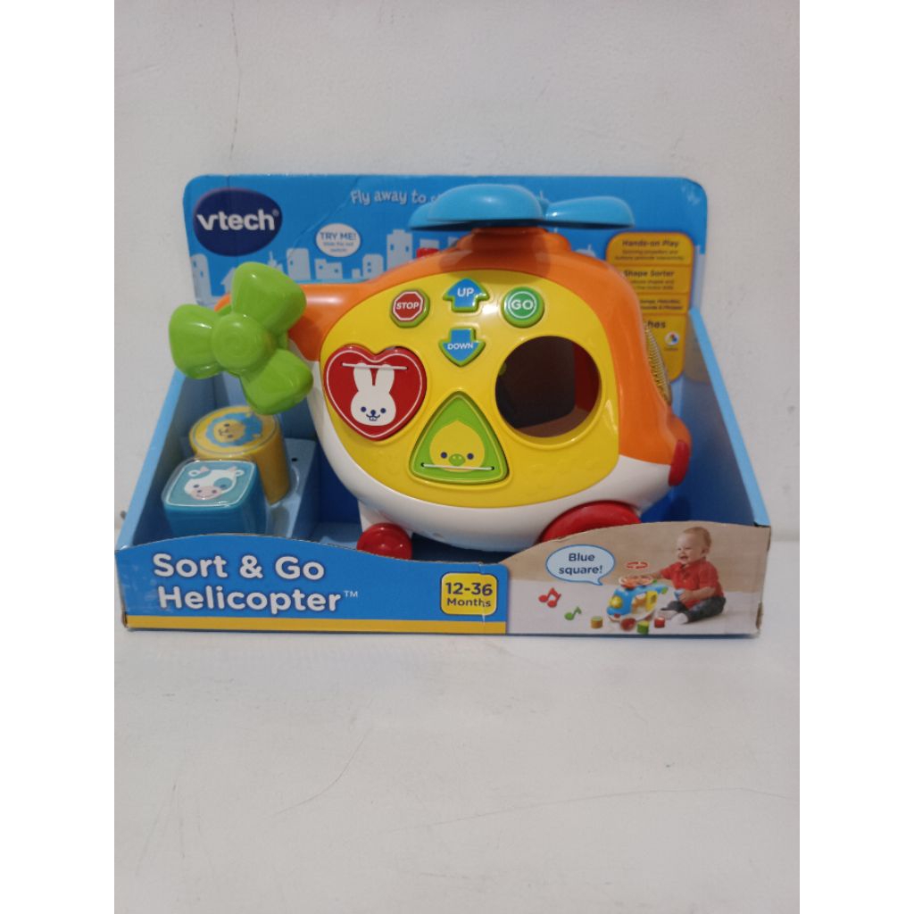 Baru,Vtech Sort & Go Helicopter