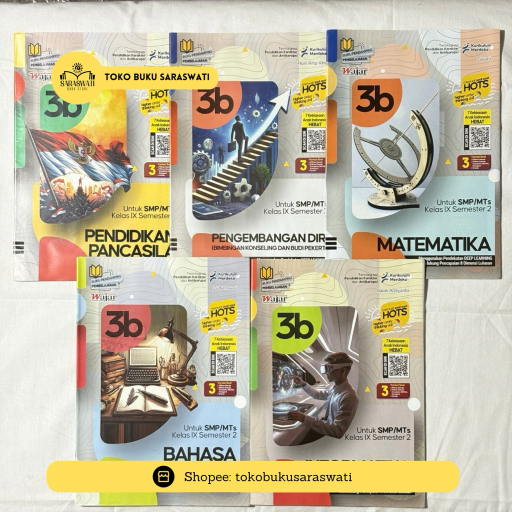 LKS WAJAR SMP KLS 9 SEMESTER 2 KURIKULUM MERDEKA EDISI TERBARU // GRAHA PUSTAKA