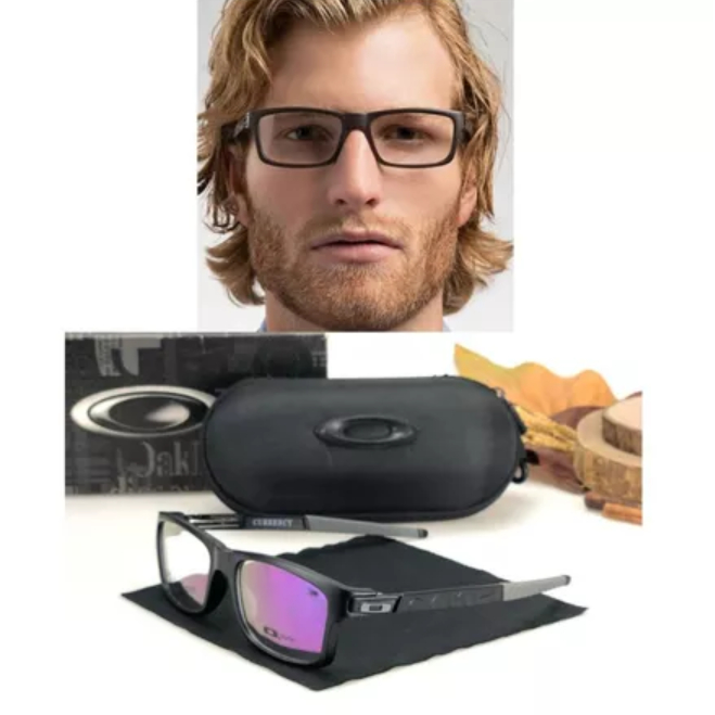 READYKacamata Frame OX CURRENCY 8026 Pria Wanita - Lensa Anti Radiasi | Model Terbaru Premium