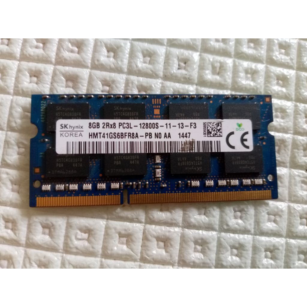 RAM LAPTOP SODIM DDR3L 8GB SECOND NORMAL LANCAR JAYA