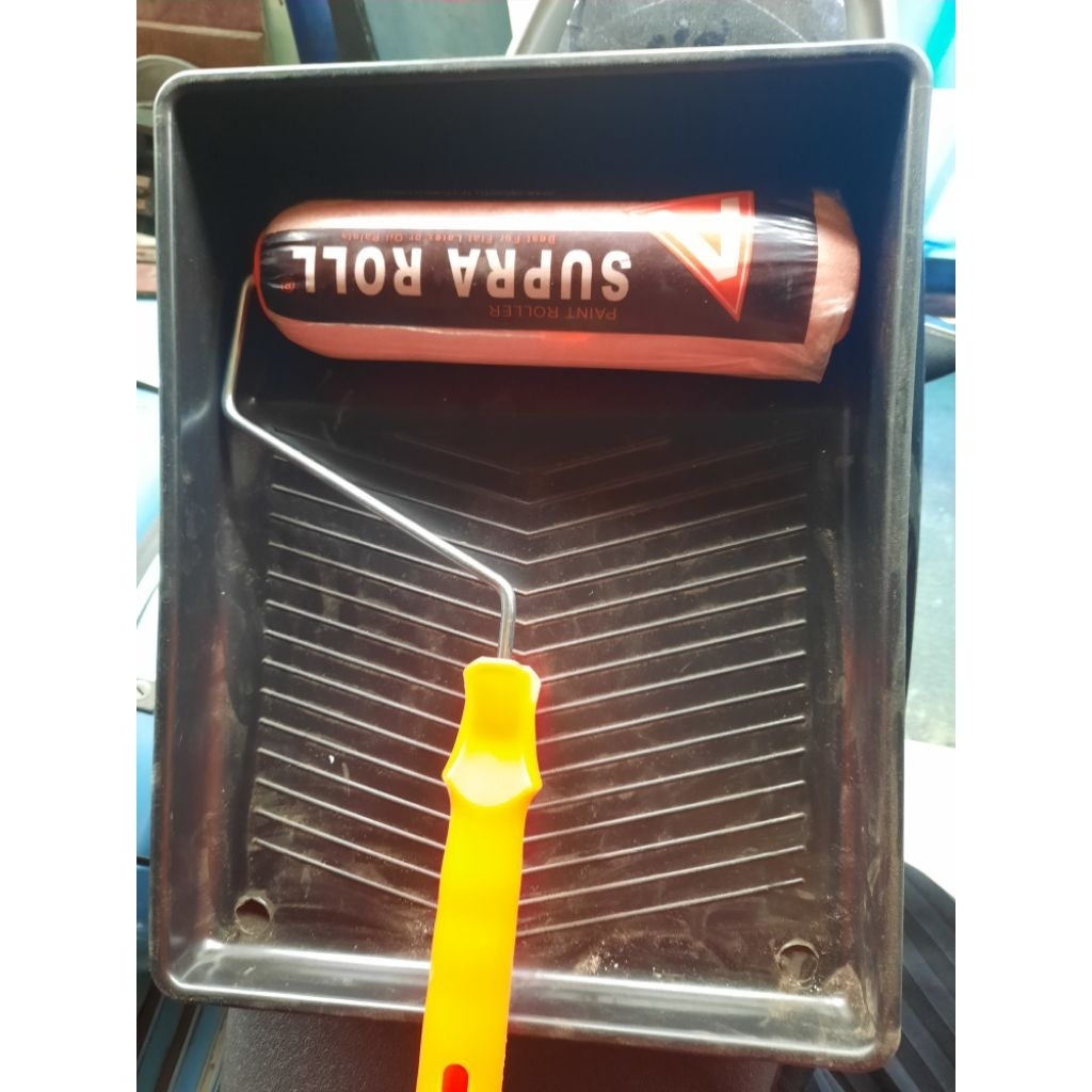 kuas roll cat tembok dan bak cat plastik