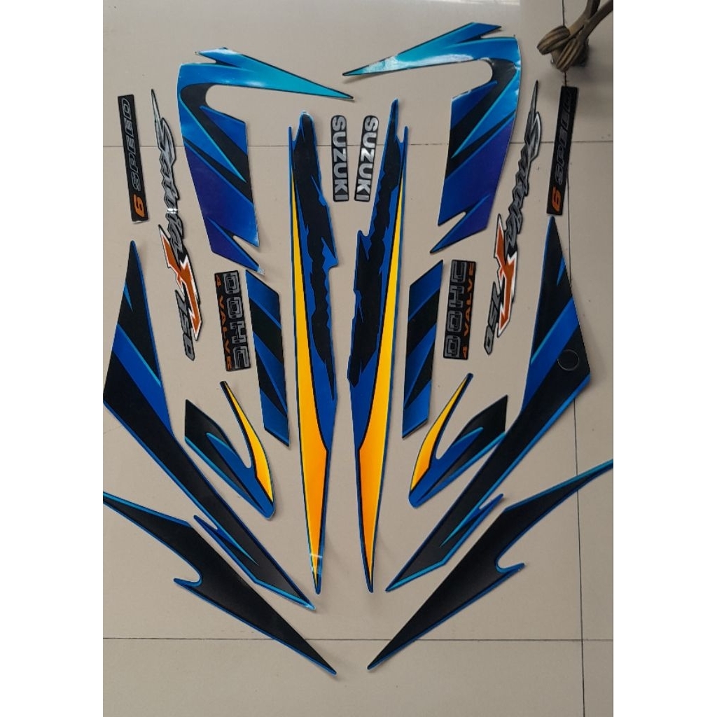 striping suzuki satria fu ckd