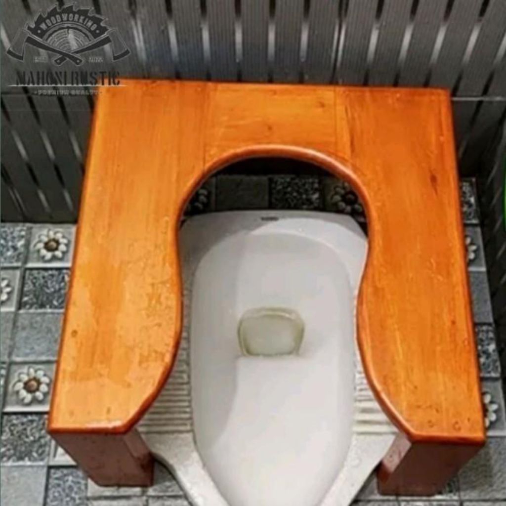 WC Portable WC Mini Kloset Duduk Praktis WC Kayu Portable Praktis Homemade
