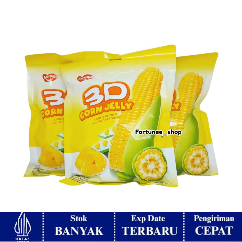 Naraya Corn Jelly 330 gr / Permen Jelly Jagung Naraya / Permen Lebaran