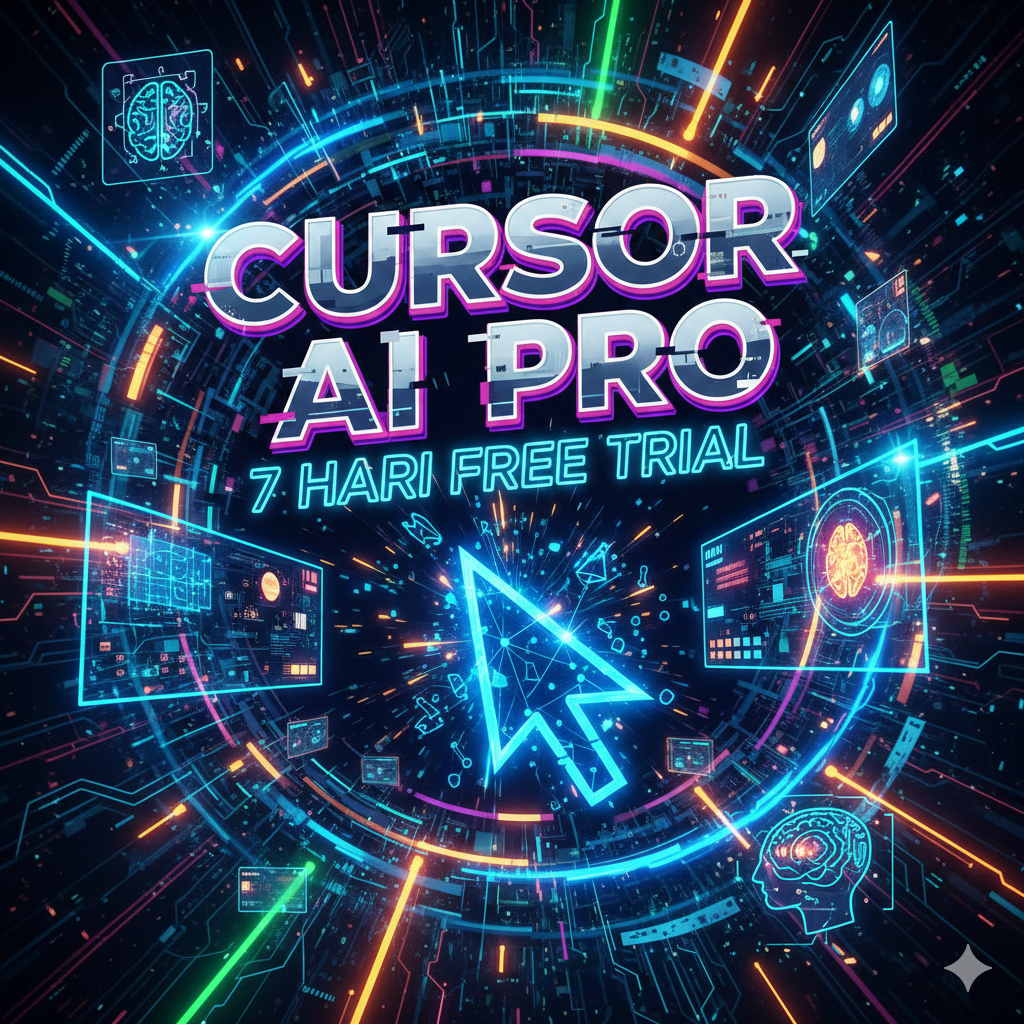 Cursor AI Pro Smart AI Coding Assistant Premium 7 Hari