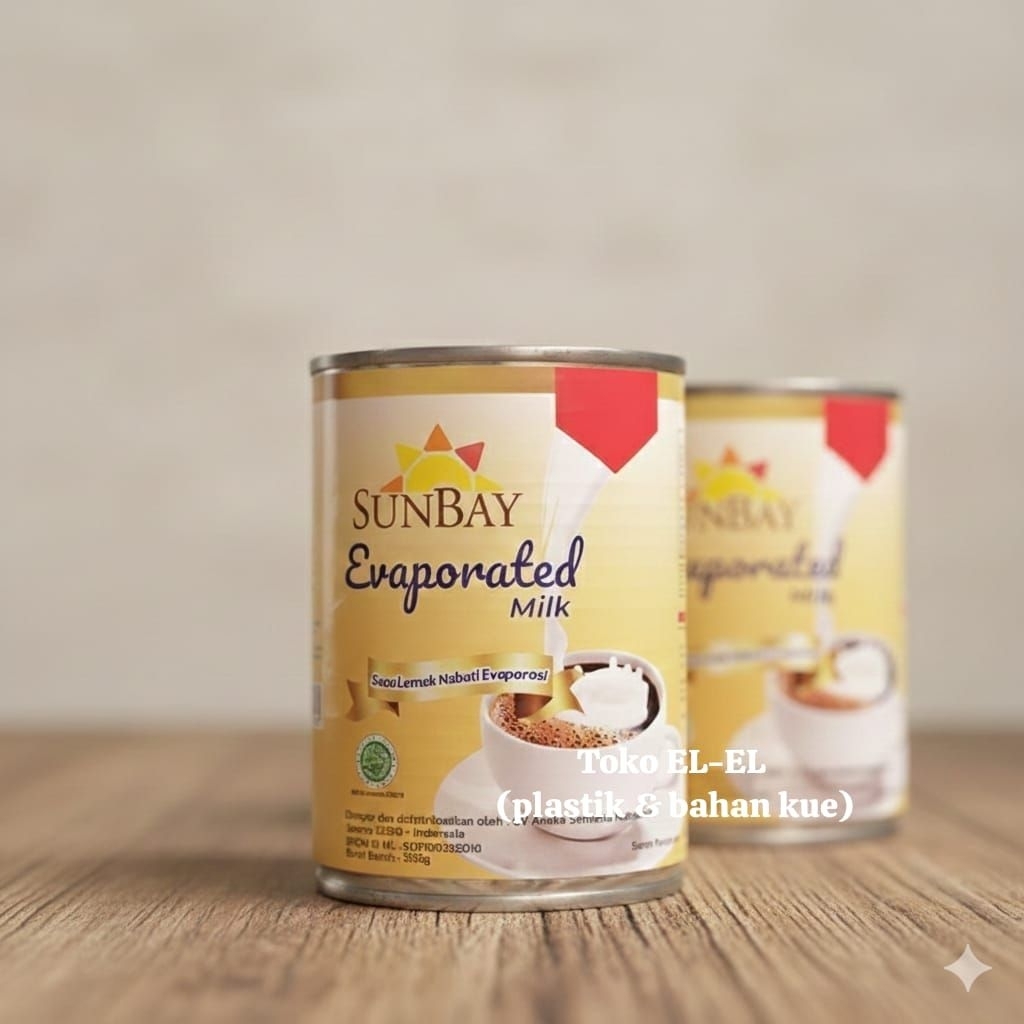 Sunbay Evaporated Milk / Susu Evaporasi Sunbay / Susu Evaporasi / Susu Lemak Nabati