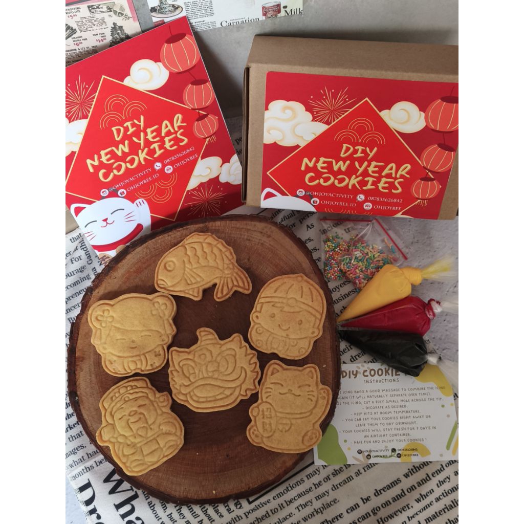 DIY COOKIE KIT COOKIES CHRISTMAS RAMADHAN IMLEK DIY ANAK