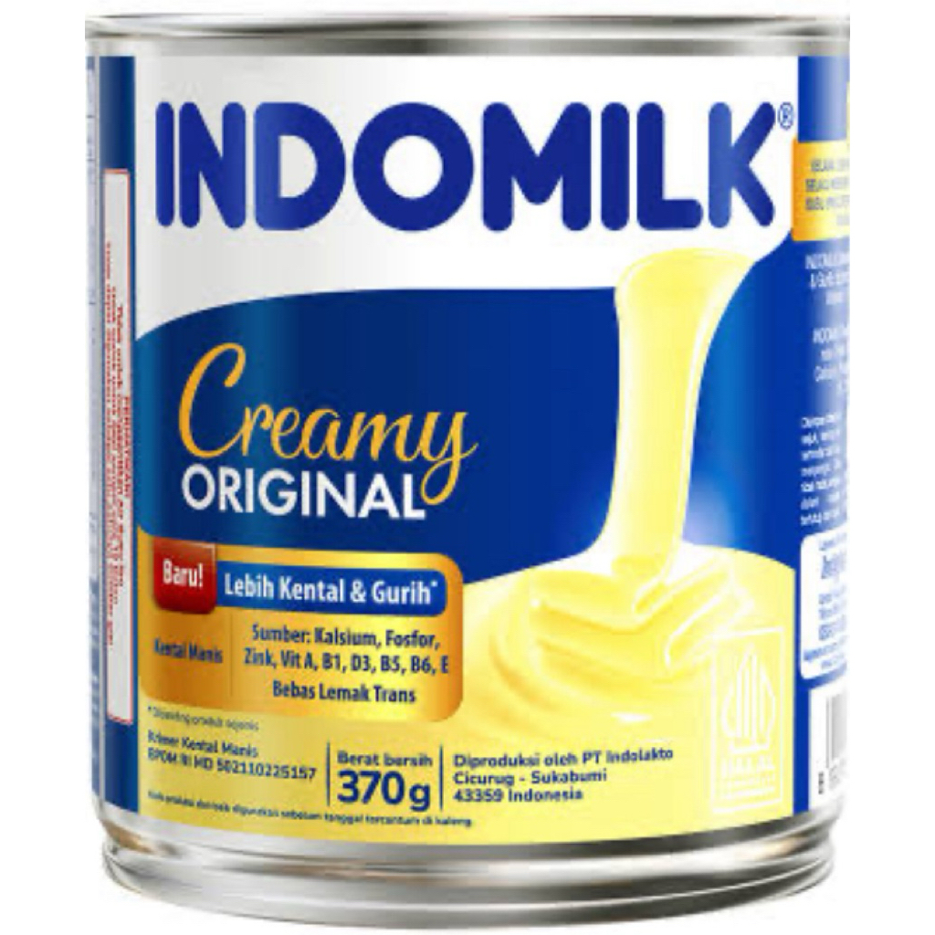 indomilk kaleng susu kental manis