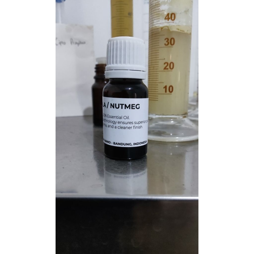 Minyak Atsiri Pala Murni 100% SCFE Premium | Nutmeg Essential Oil Sukabumi | Aromaterapi Terapi