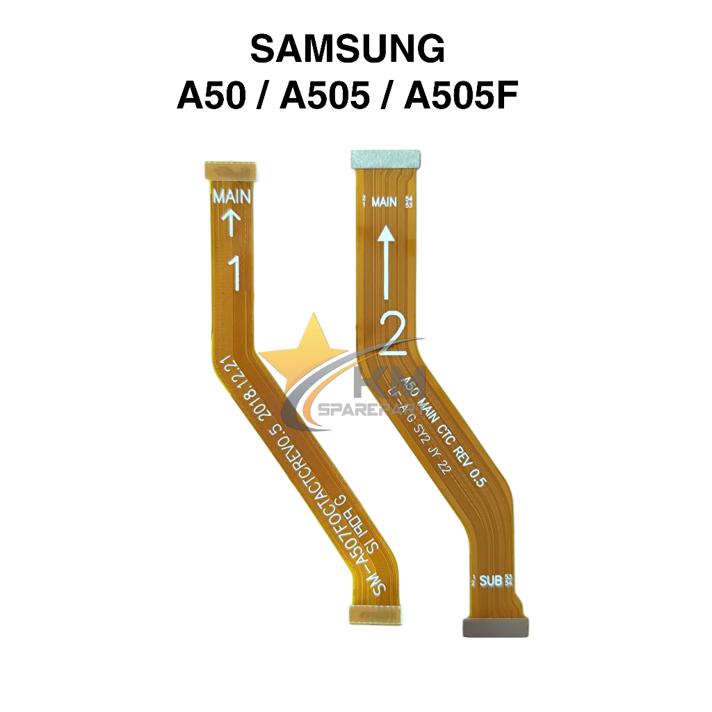 Flexible Lcd Mainboard Samsung Galaxy A50 A505 Flexi Penghubung Board Mesin