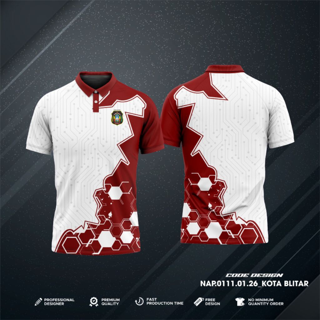 Jersey Custom ASN Kota Blitar Free Design Suka Suka 2025 2026