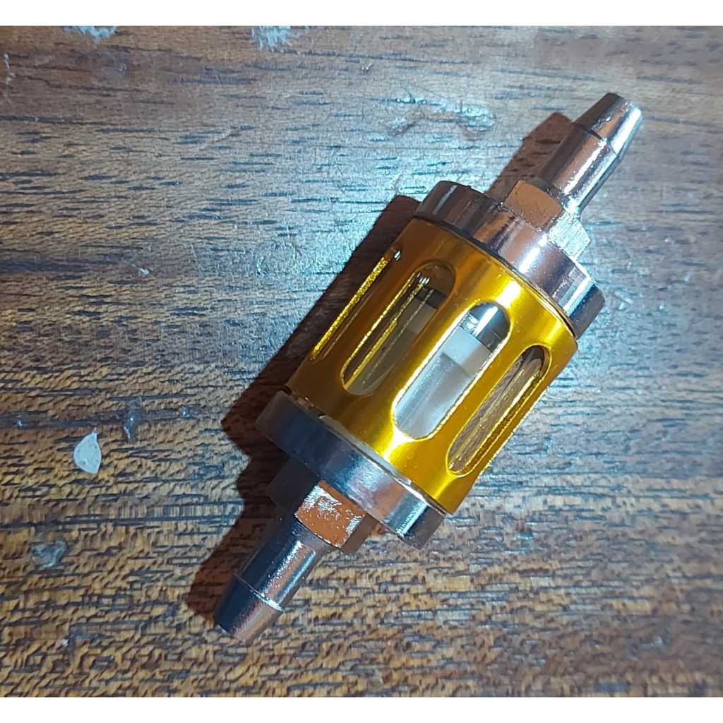 Filter Bensin Kaca Transparan/Kran Racing Universal TDX